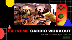 Extreme Cardio Workout - Burn over 700 calories in just 25 minutes!!!