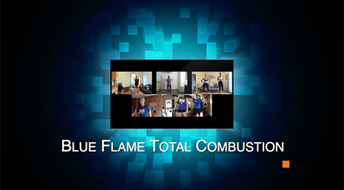 Blue 🔥Flame🔥 Total Combustion